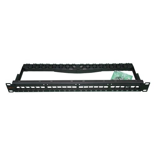 ERAT EDP-C6UTP-024 CAT6 UTP MODÜLER 24 PORT BOŞ PATCH PANEL