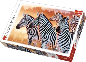 Trefl Puzzle Zebras 1500 Parça Puzzle