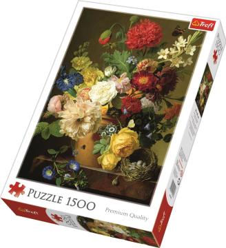 Trefl Puzzle Still Life With Flowers 1500 Parça Puzzle