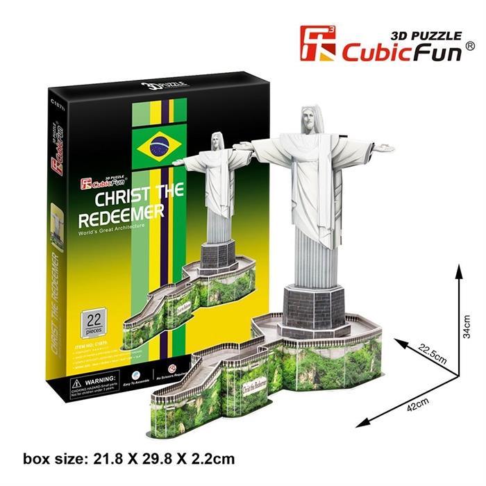 Cubic Fun Kurtarıcı  İsa Heykeli - Brezilya