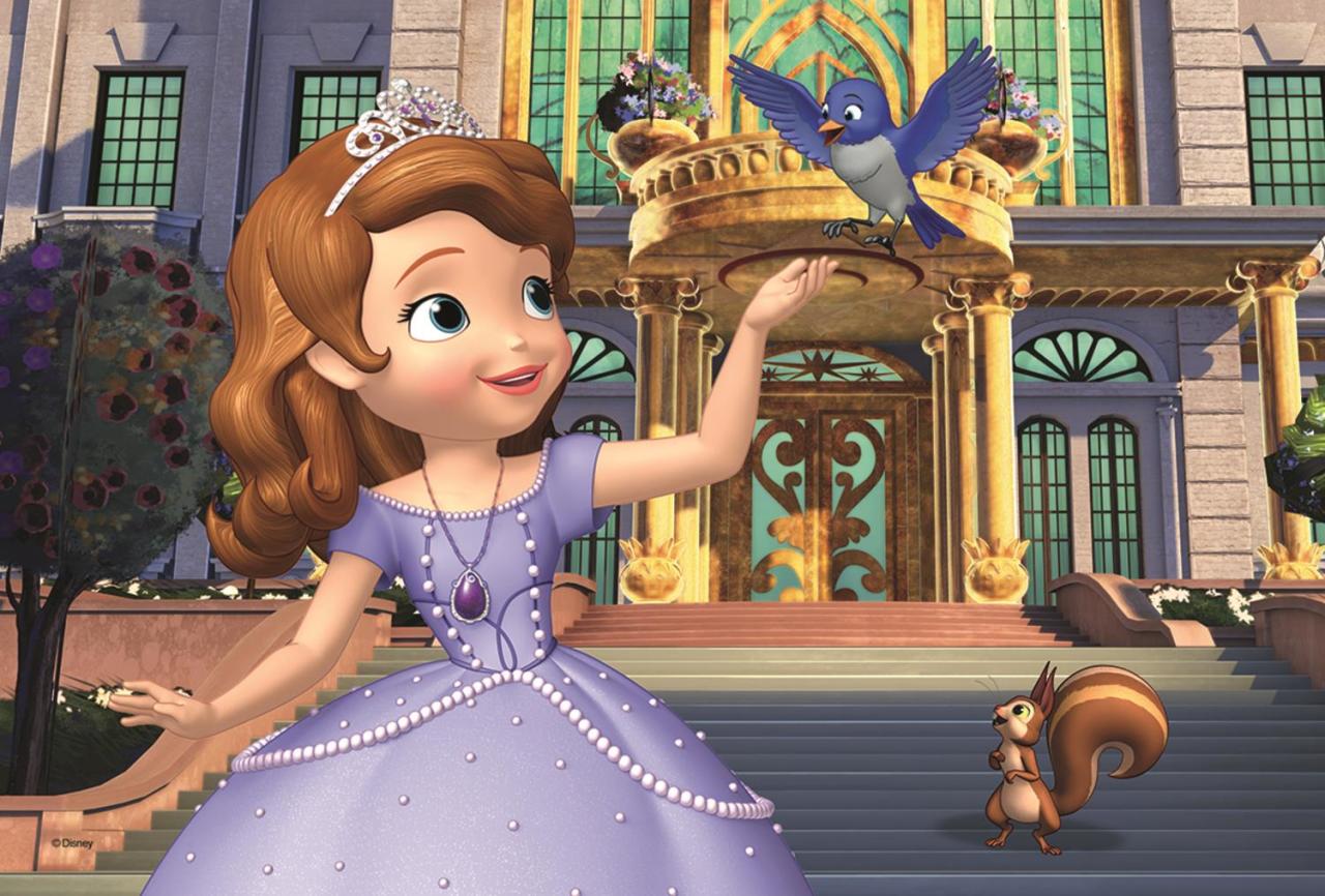 Trefl Puzzle Sofia The First In Front Of Palace 60 Parça Yapboz
