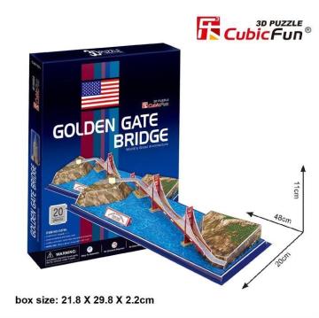 Cubic Fun Golden Gate Köprüsü - ABD