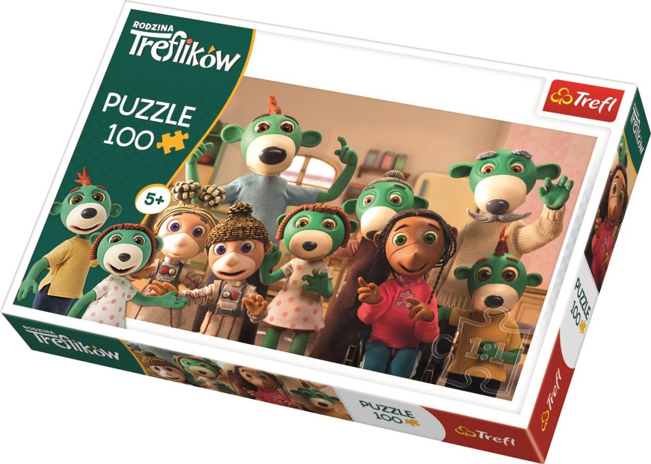 Trefl Puzzle Family Photo, Treflik Family 100 Parça Yapboz