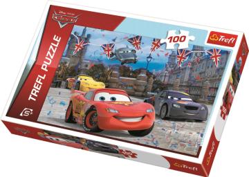 Trefl Puzzle Cars 2 Race In London 100 Parça Yapboz