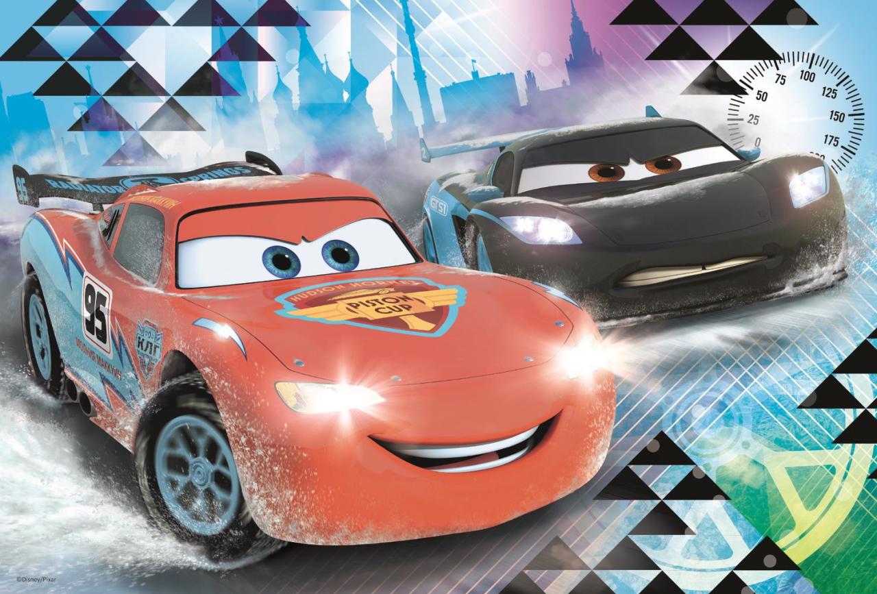 Trefl Puzzle Cars 2 Ice Andventure 100 Parça Yapboz