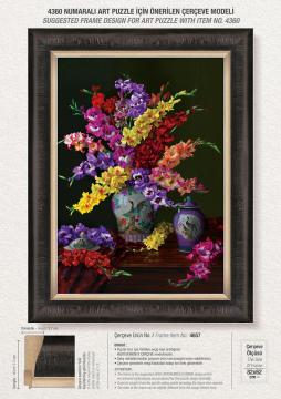 Art Puzzle Çiçek Ve Renkler 1000 Parça Puzzle