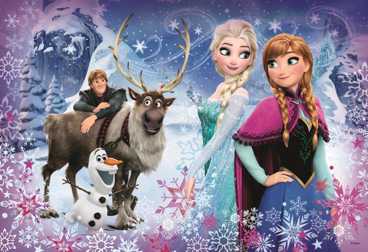 Trefl Puzzle Frozen Wintery Adventures 160 Parça Yapboz