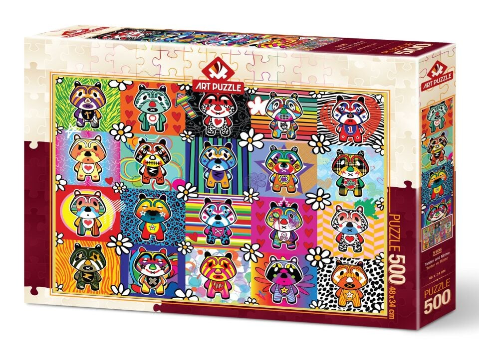 Art Puzzle Tantan Ve Momo 500 Parça Puzzle