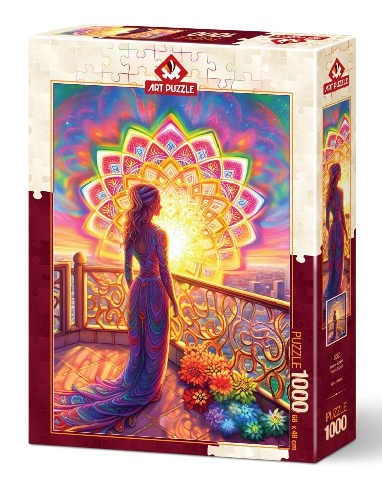 Art Puzzle Yaşam Çiçeği 1000 Parça Puzzle