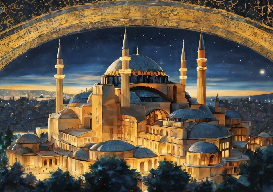 Art Puzzle Ayasofya 1000 Parça Puzzle