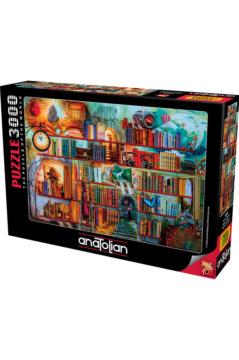 Anatolian Puzzle Gizemli Kitaplık 3000 Parça Puzzle