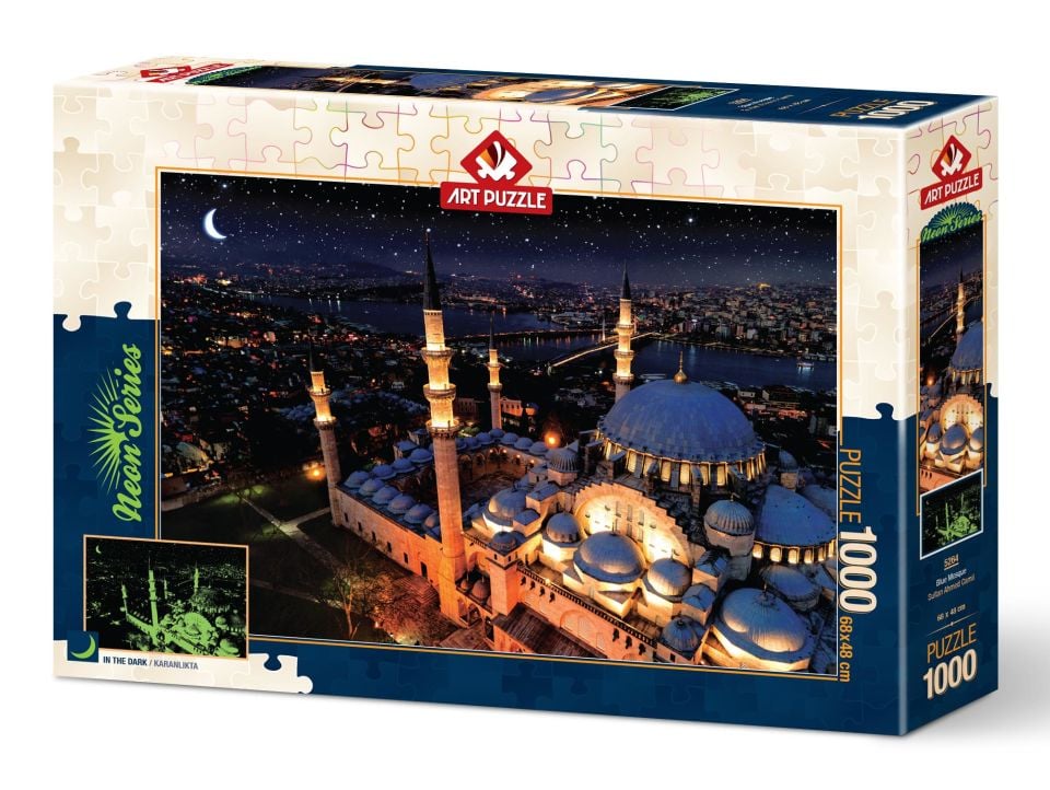 Art Puzzle Sultan Ahmed Camii 1000 Parça Neon Puzzle