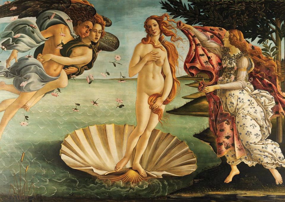 Art Puzzle Venüs'ün Doğuşu, Sandro Botticelli 2000 Parça Puzzle