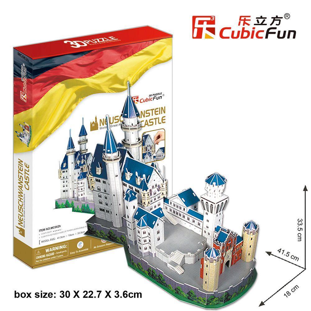 Cubic Fun Neuschwanstein Kalesi - Almanya