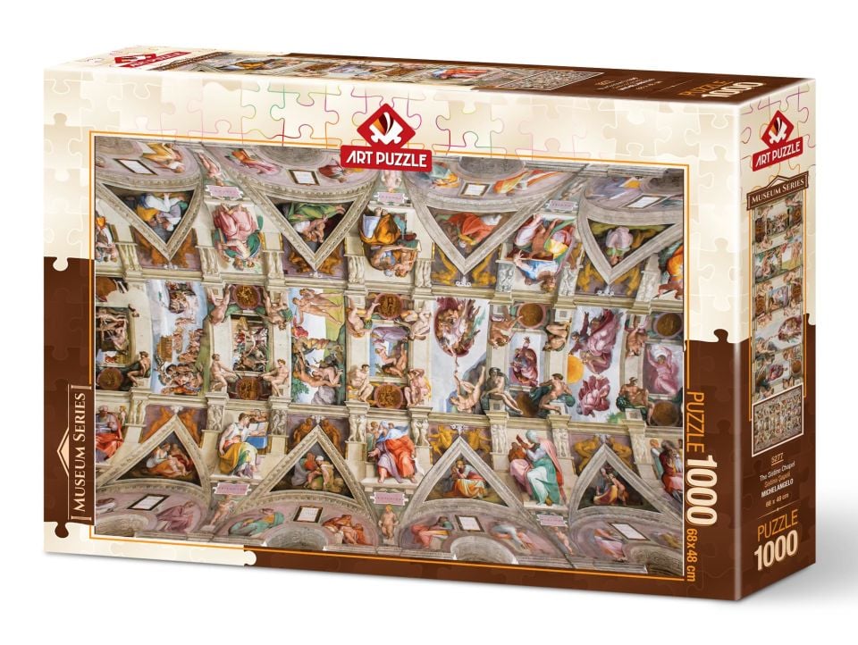 Art Puzzle Sistine Chapel 1000 Parça Puzzle