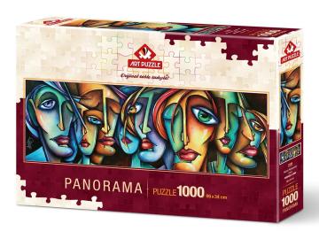 Art Puzzle Hüznü Paylaşanlar  1000 Parça Panorama Puzzle