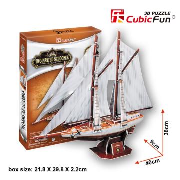 Cubic Fun Two-Masted Schooner Yelkenlisi