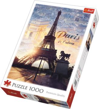 Trefl Puzzle Paris At Dawn 1000 Parça Puzzle