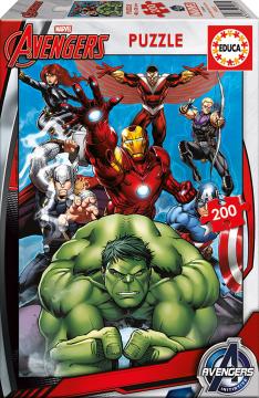 Educa Puzzle Avengers 200 Parça Karton Puzzle