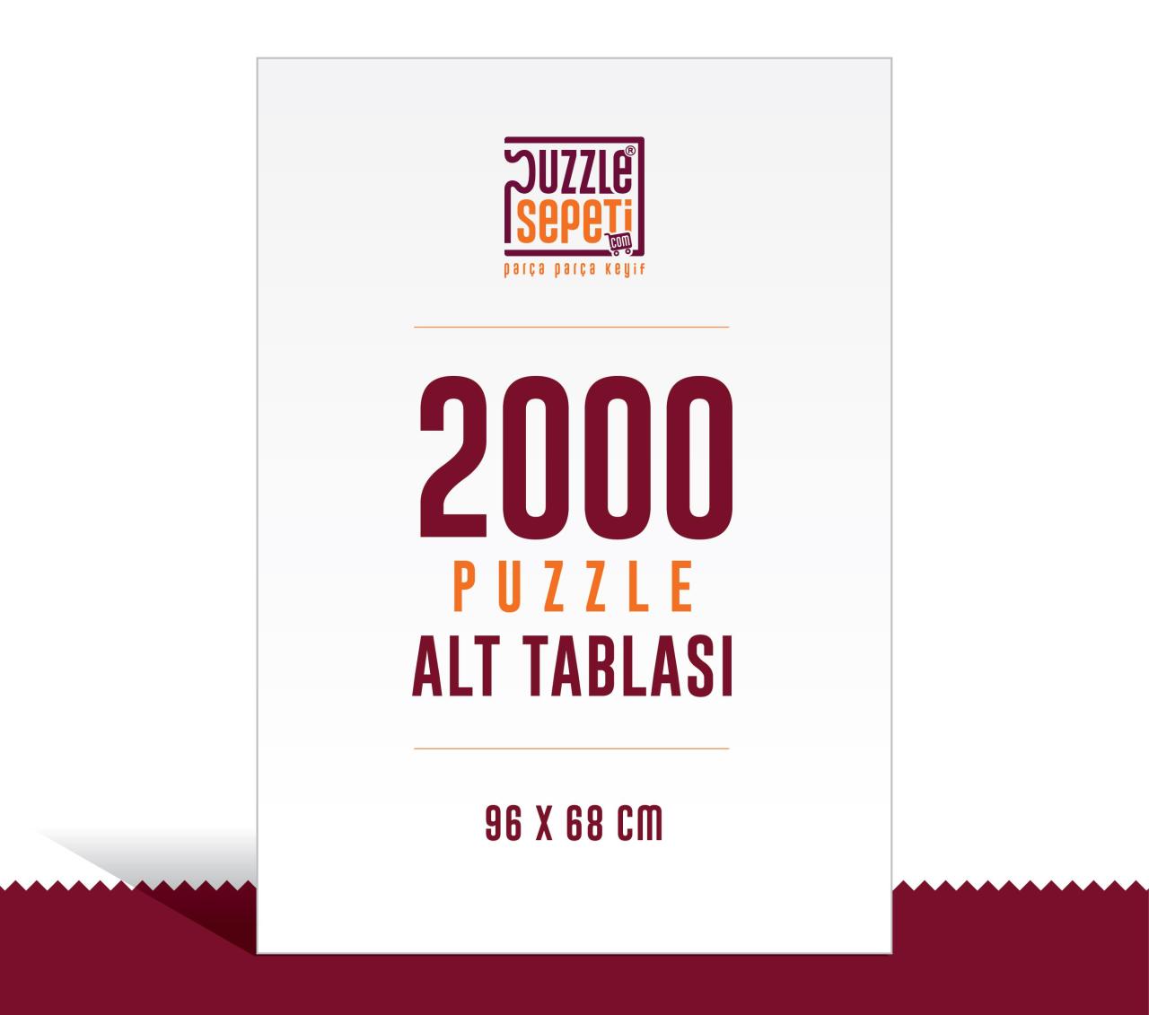 Puzzle Altlığı 2000 Parça