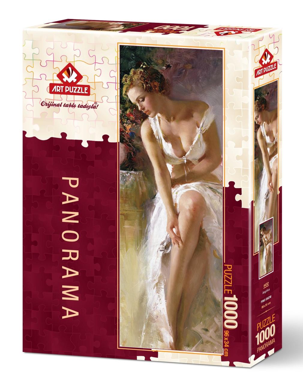 Art Puzzle Angelica  1000 Parça Panorama Puzzle