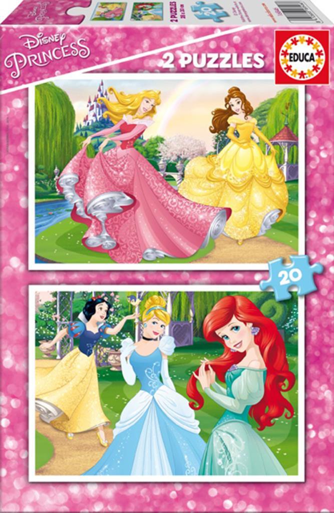 Educa Puzzle Princess, Disney 2 X 20 Parça