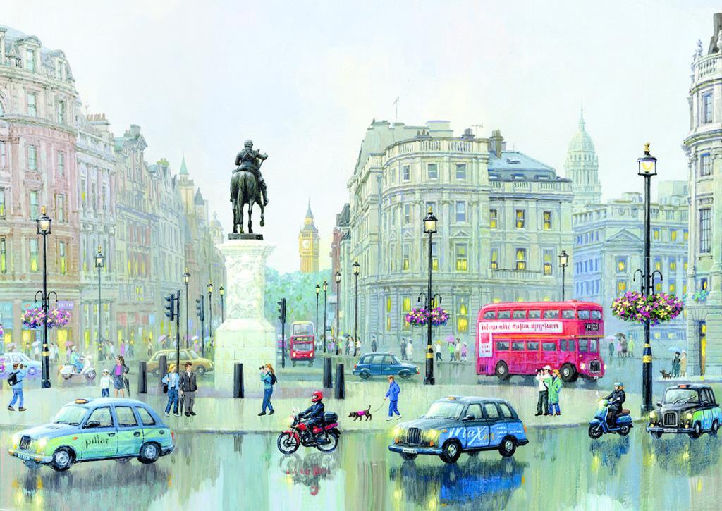 Educa Puzzle London Charing Cross 3000 Parça Puzzle