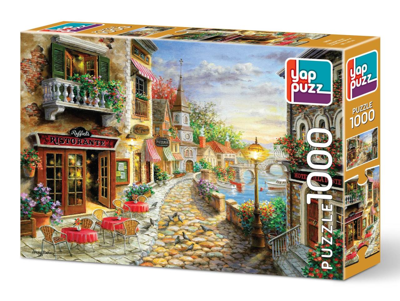 Yappuz Yemeğe Davet 1000 Parça Puzzle