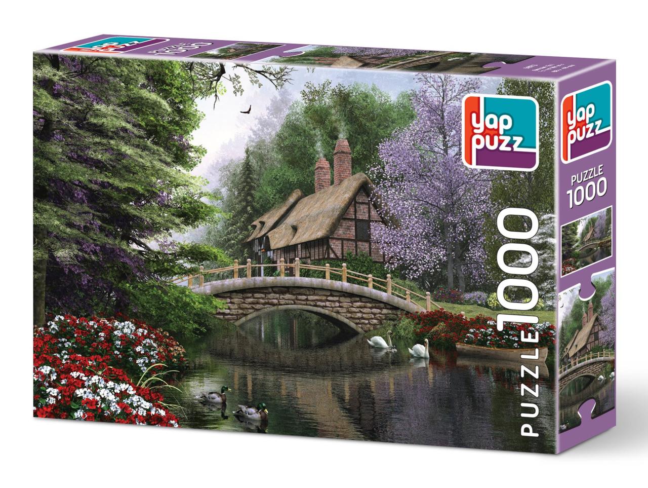 Yappuz Orman Evi 1000 Parça Puzzle