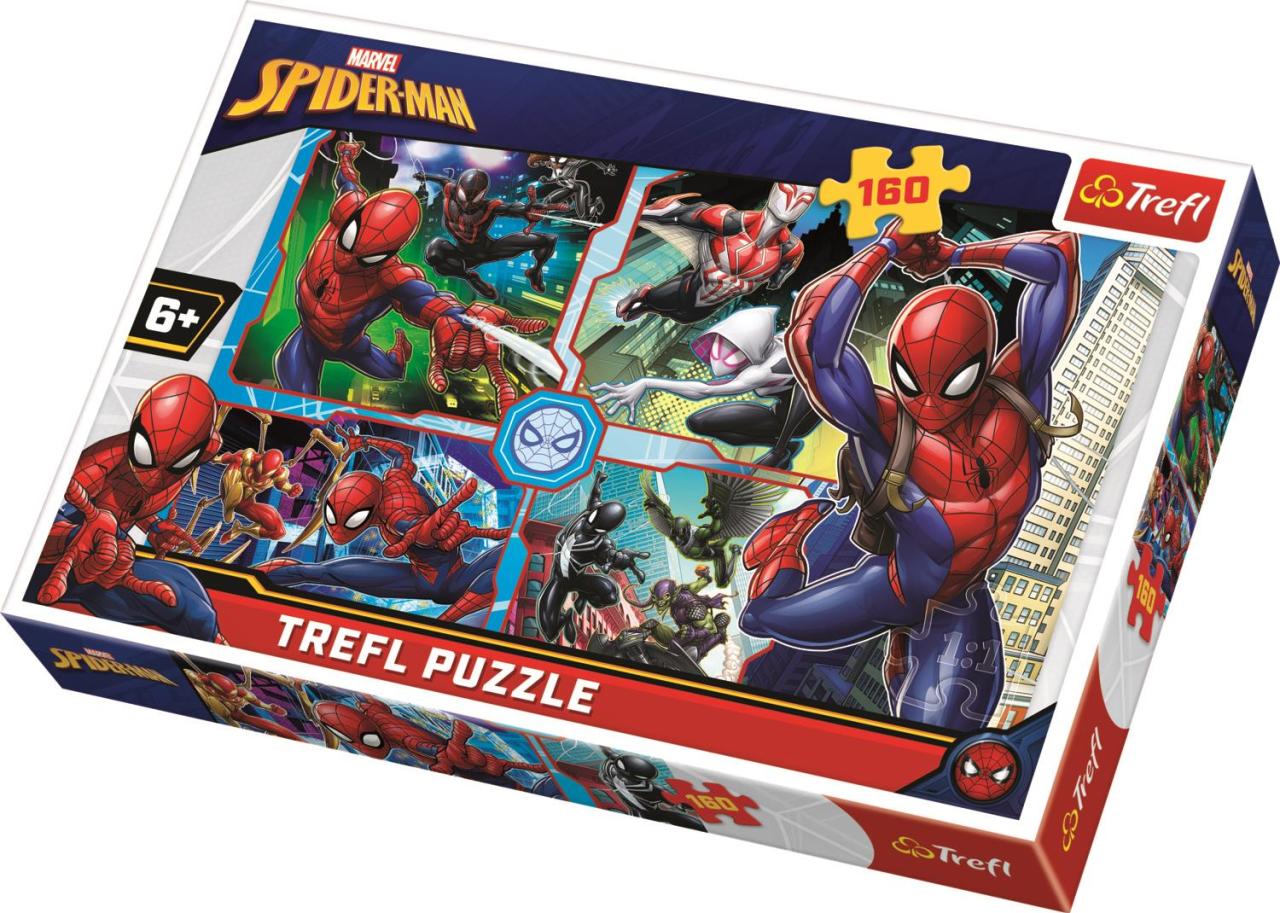 Trefl Puzzle Spiderman To The Rescue, Marvel 160 Parça Yapboz