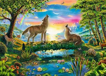 Trefl Puzzle Lupine Nature 500 Parça Puzzle