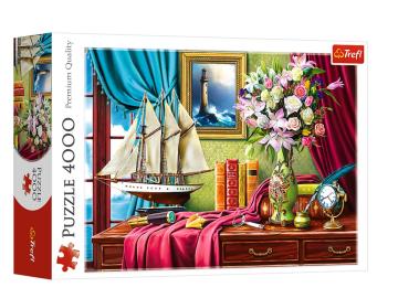 Trefl Puzzle Explorers Desk 4000 Parça Puzzle