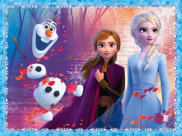 Trefl Puzzle Frozen 2, A Mysterious Land 2 in 1 Puzzle (30+48 Parça)