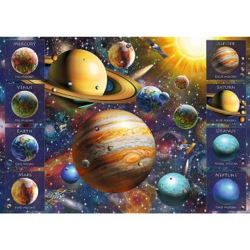 Trefl Puzzle Solar System 1040 Parça Spiral Puzzle