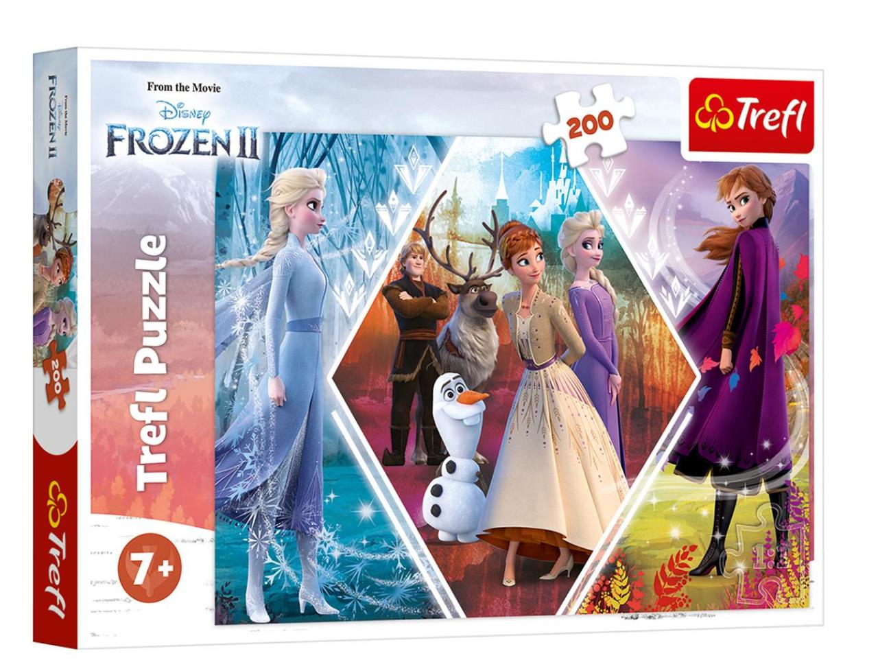 Trefl Puzzle Frozen 2, Sisters in Frozen 200 Parça Puzzle