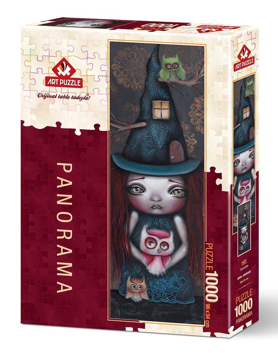 Art Puzzle Samantha  1000 Parça Panorama Puzzle