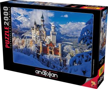 Anatolian Puzzle Neuschwanstein Castle 2000 Parça Puzzle