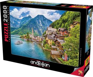 Anatolian Puzzle Hallstatt Lake 2000 Parça Puzzle