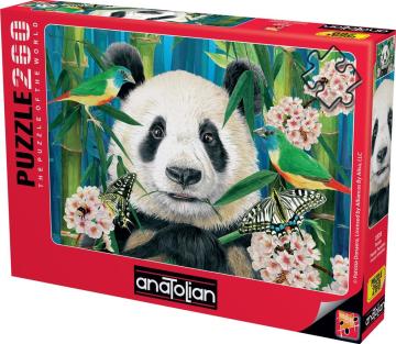 Anatolian Puzzle Panda 260 Parça Puzzle