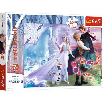 Trefl Puzzle Magıc Sıster'S World /  Dısney Frozen 2 200 Parça Çocuk Puzzle