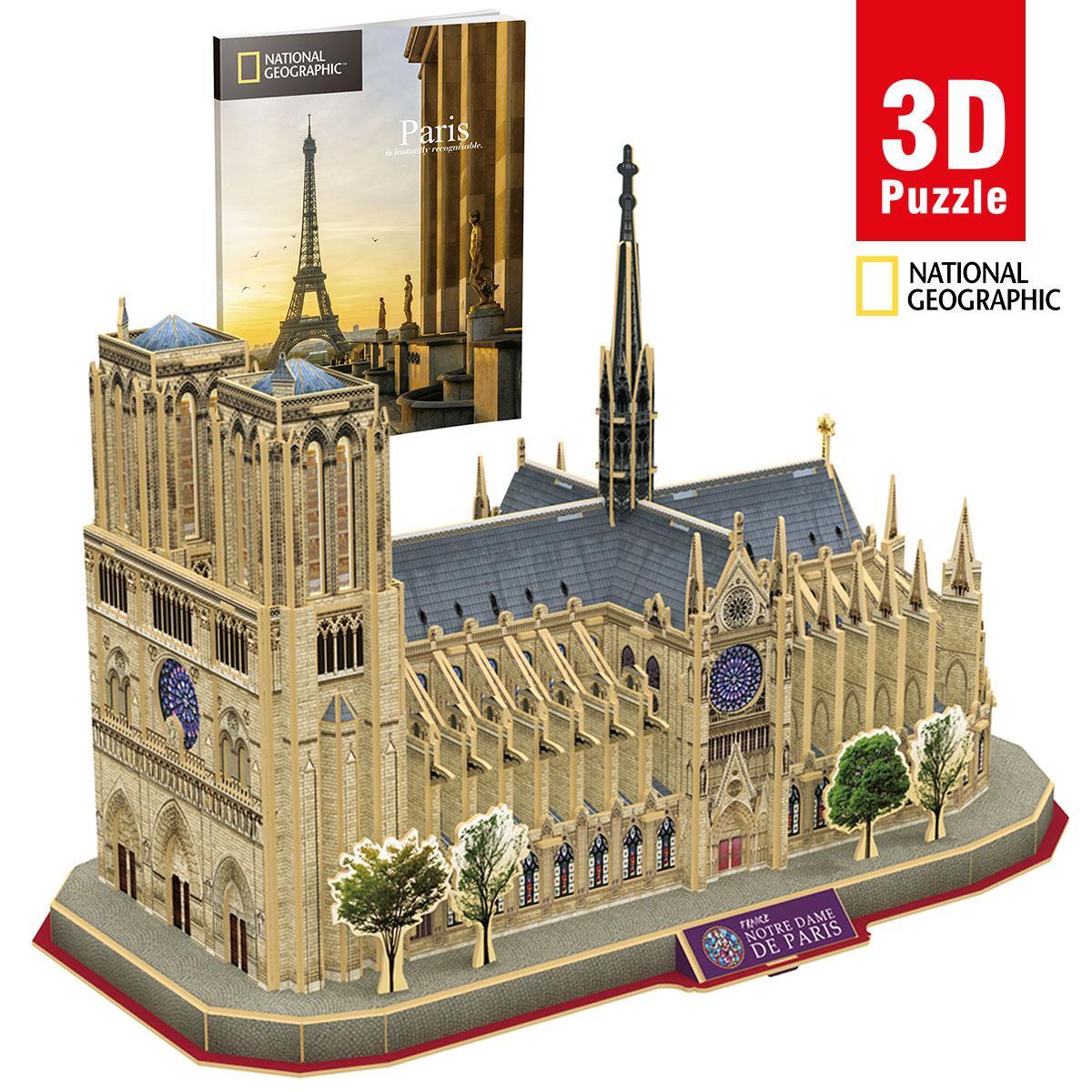 Cubic Fun National Geographic Notre Dame De Paris Fransa