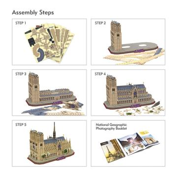 Cubic Fun National Geographic Notre Dame De Paris Fransa