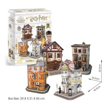 Cubic Fun Harry Potter Diagon Yolu (4 Bina)