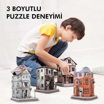 Cubic Fun Harry Potter Diagon Yolu (4 Bina)