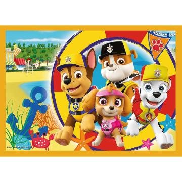 Trefl Puzzle Holıday Paw Patrol 4 in 1 Çocuk Puzzle (35+48+54+70 Parça)