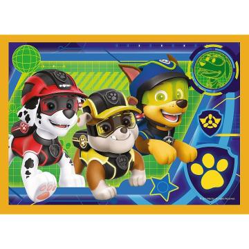 Trefl Puzzle Holıday Paw Patrol 4 in 1 Çocuk Puzzle (35+48+54+70 Parça)