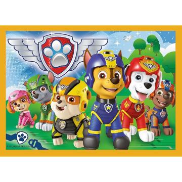 Trefl Puzzle Holıday Paw Patrol 4 in 1 Çocuk Puzzle (35+48+54+70 Parça)