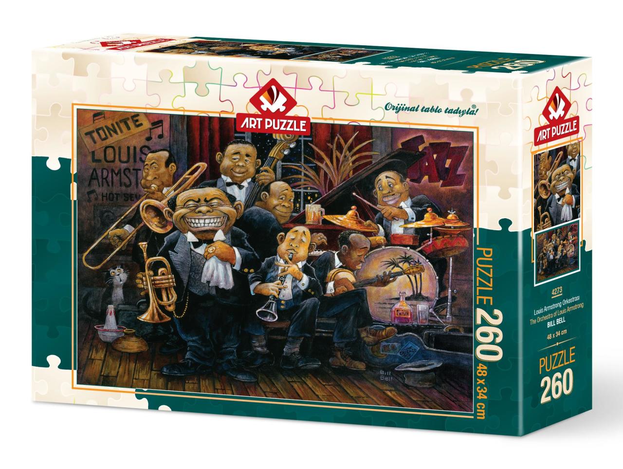 Art Puzzle Louis Armstrong  260 Parça Puzzle