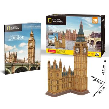 Cubic Fun National Geographic Big Ben İngiltere