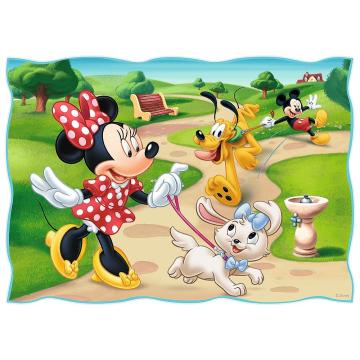 Trefl Puzzle Mıckey Mouse Nıce Day 4 in 1 Çocuk Puzzle (35+48+54+70 Parça)